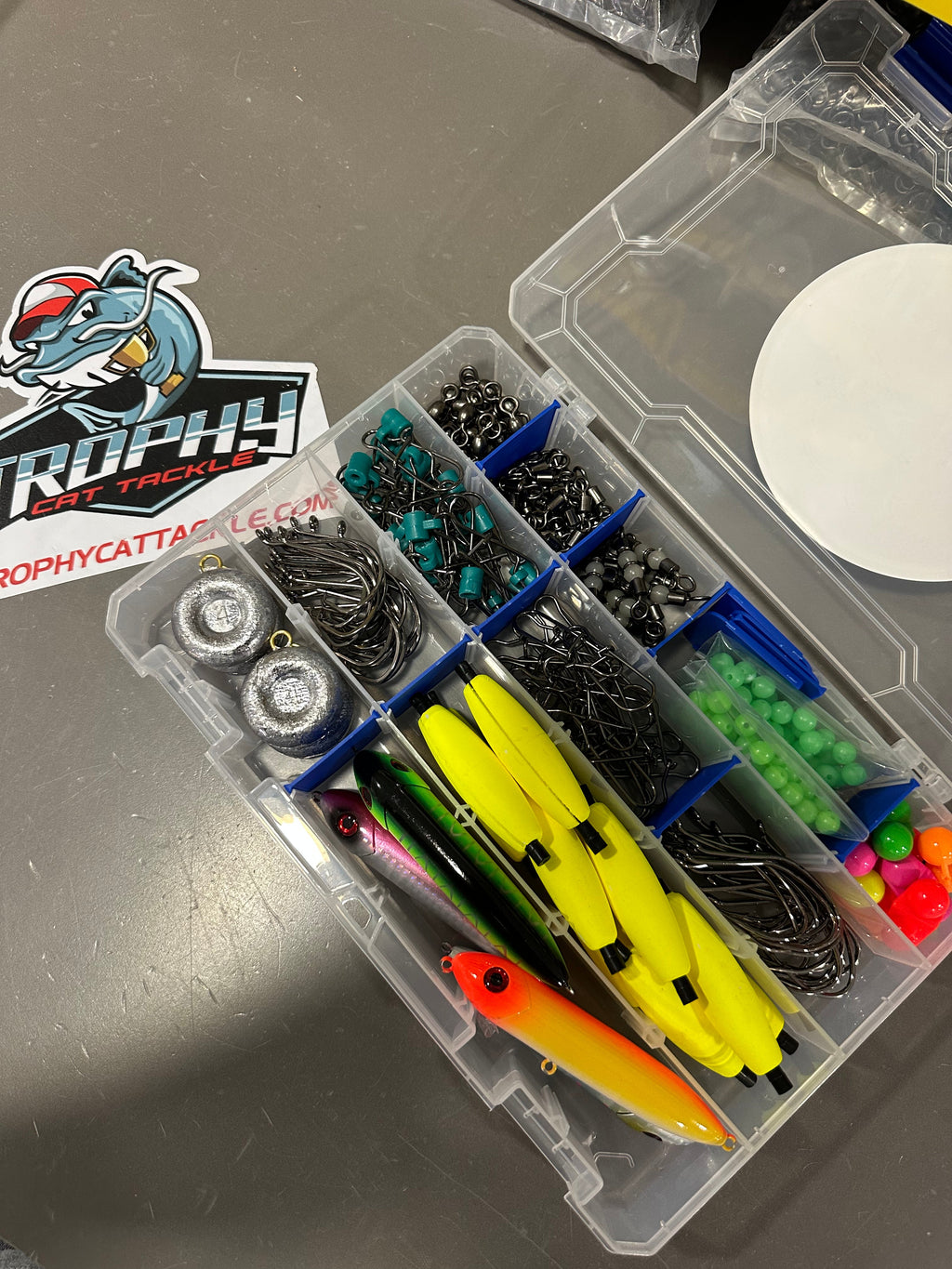 Deluxe Catfish Terminal Tackle Box | Trophy Cat Tackle