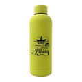 Gone Fishing 17oz Stainless Rubberized Water Bottle